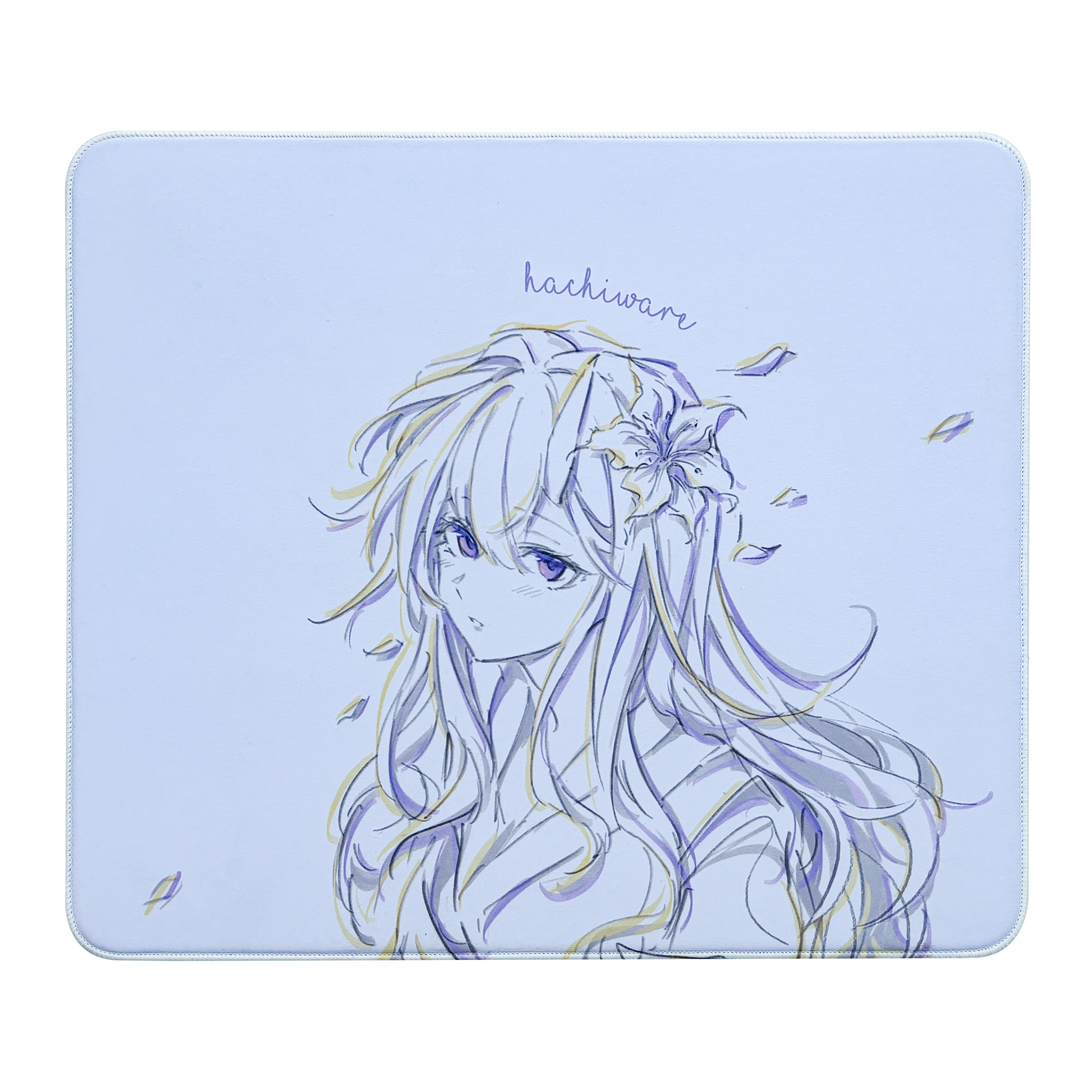 HachiwareGaming xWhitelily - Large Cloth Mousepad
