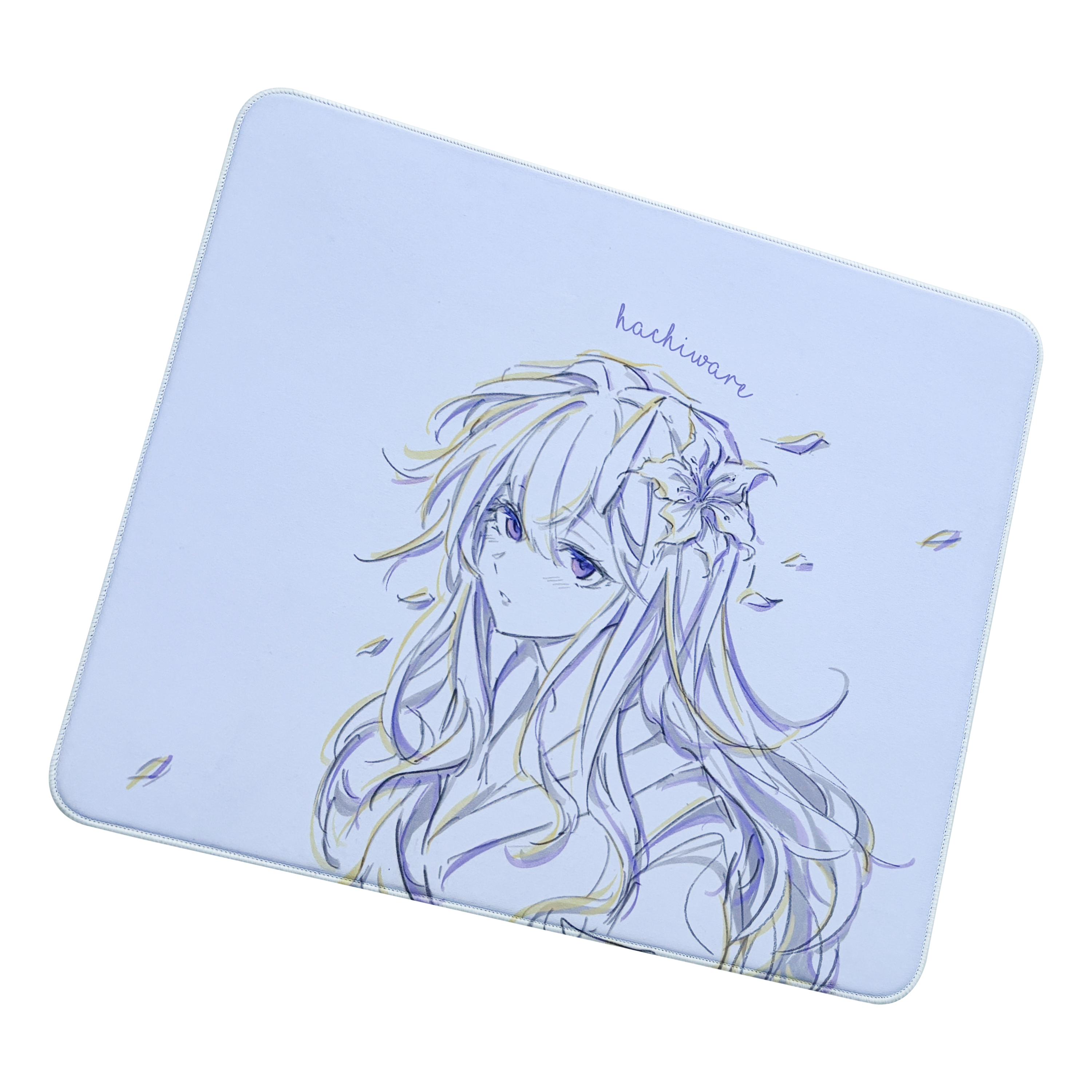 HachiwareGaming xWhitelily - Large Cloth Mousepad