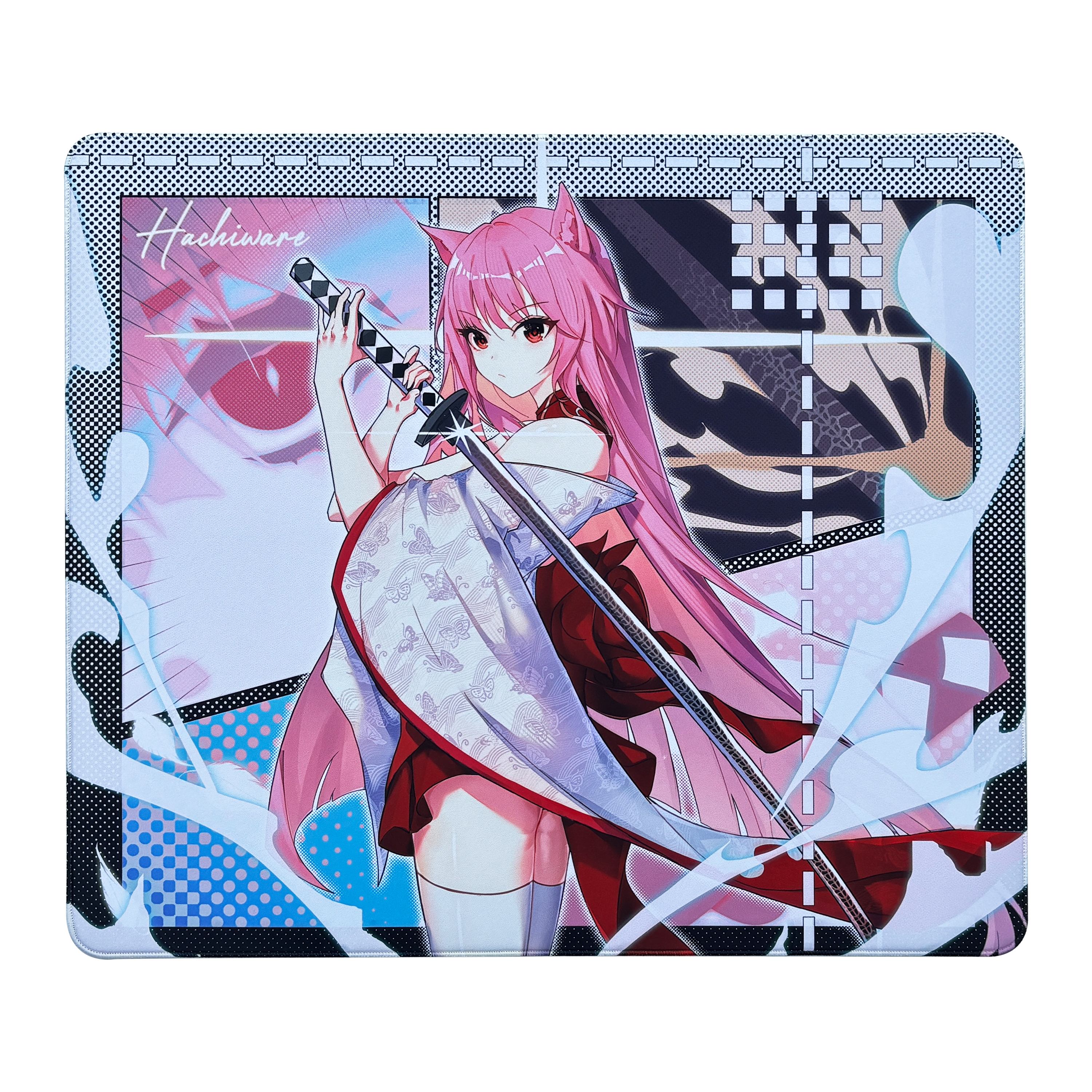 HachiwareGaming x lucy - Large Cloth Mousepad