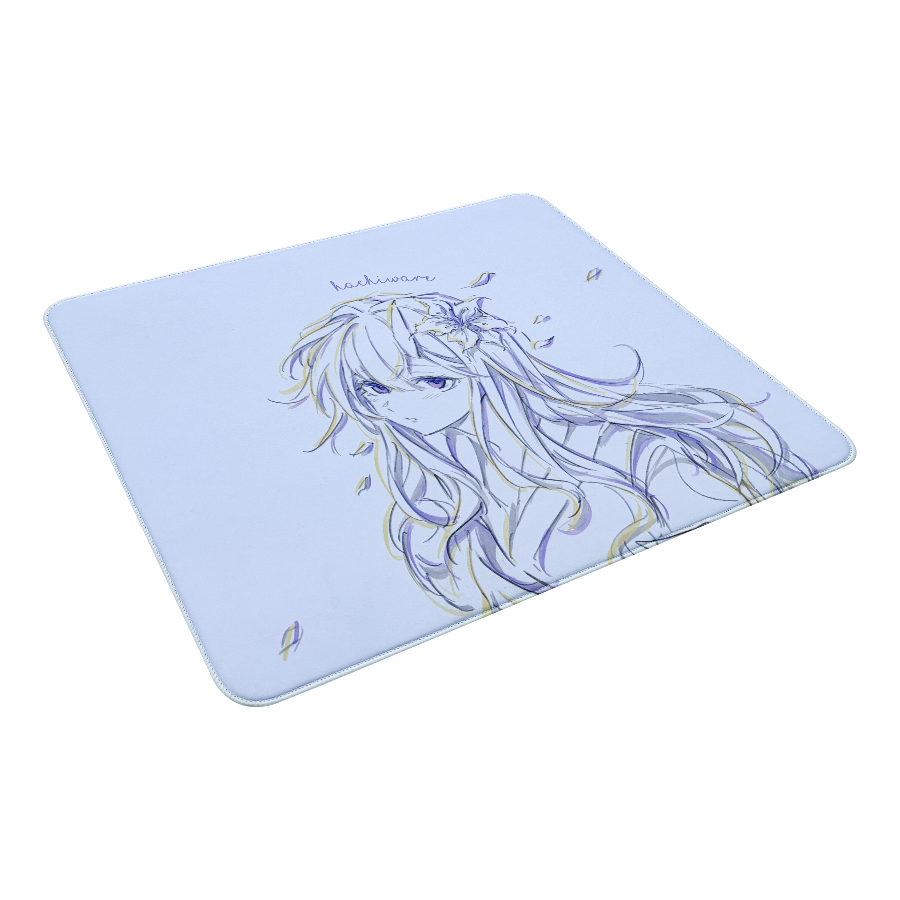 HachiwareGaming xWhitelily - Large Cloth Mousepad