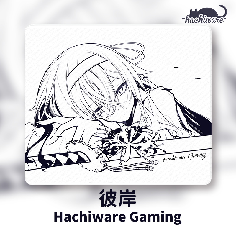 HachiwareGaming x 彼岸 - Large Cloth Mousepad