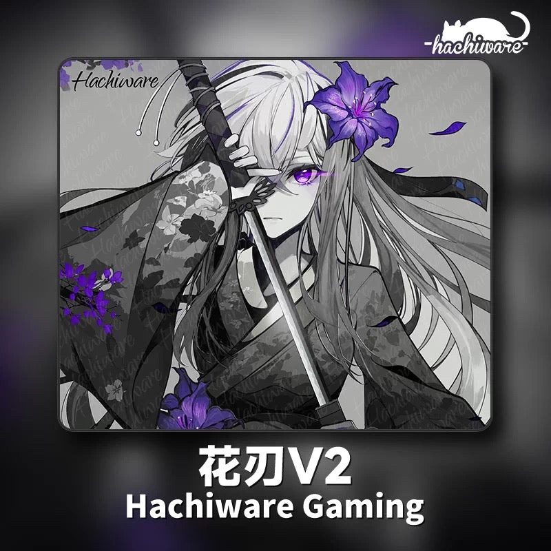 HachiwareGaming x 花刃v2 - Large Cloth Mousepad