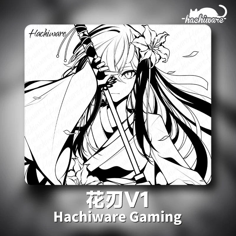 HachiwareGaming x 花刃v1 - Large Cloth Mousepad