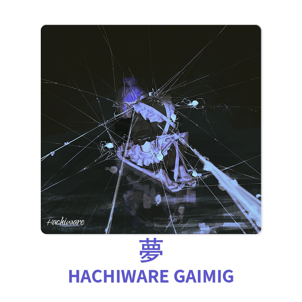 HachiwareGaming x Dream - Glass Mousepad