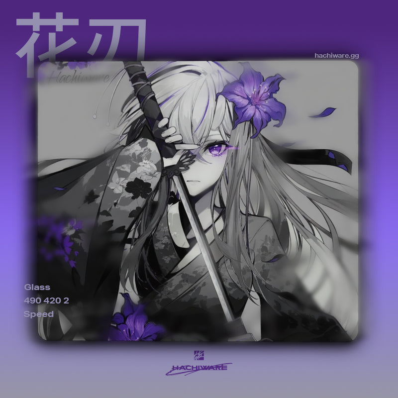 Flowerblade GLASS MOUSEPADS
