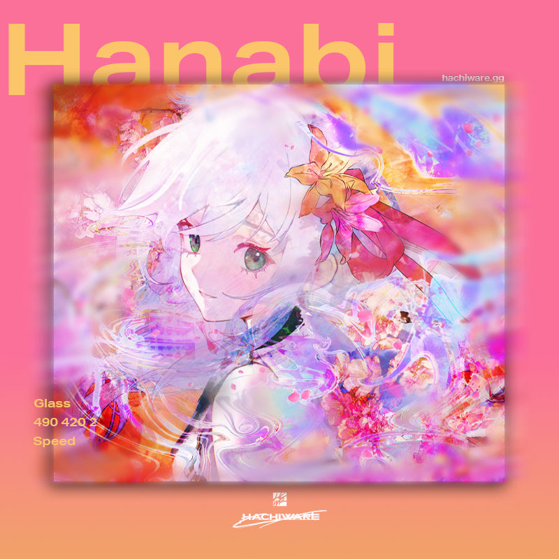 HANABI GLASS MOUSEPADS