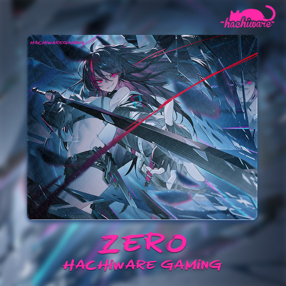 HachiwareGaming x Zero - Glass Mousepad